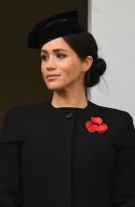 MEGHAN MARKLE at Annual Remembrance Sunday Memorial in London 11/11/2018