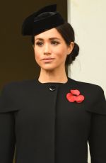 MEGHAN MARKLE at Annual Remembrance Sunday Memorial in London 11/11/2018