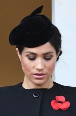MEGHAN MARKLE at Annual Remembrance Sunday Memorial in London 11/11/2018