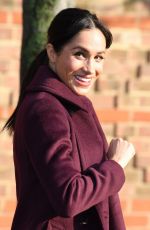 MEGHAN MARKLE at Hubb Community Kitchen in Kensington 11/21/2018