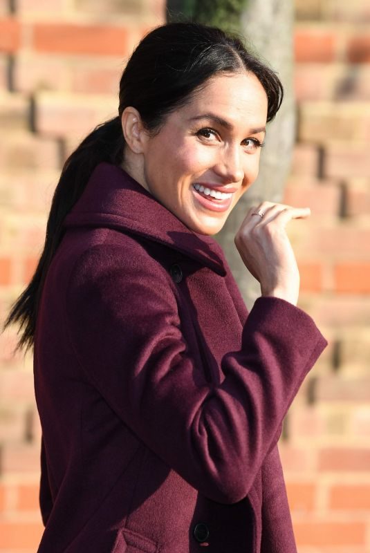MEGHAN MARKLE at Hubb Community Kitchen in Kensington 11/21/2018