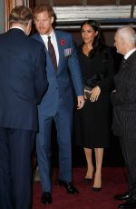 MEGHAN MARKLE at Royal British Legion Festival of Remembrance 11/10/2018