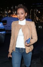 MELANIE BROWN Arrives at Global Radio in London 11/26/2018