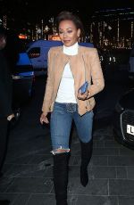 MELANIE BROWN Arrives at Global Radio in London 11/26/2018