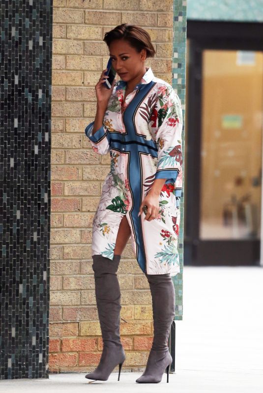 MELANIE BROWN at ITV Studios in London 11/26/2018