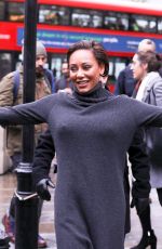 MELANIE BROWN Leaves BBC Radio in London 11/28/2018