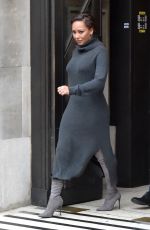 MELANIE BROWN Leaves BBC Radio in London 11/28/2018