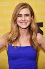 MELISSA ROXBURGH at International Rescue Committee