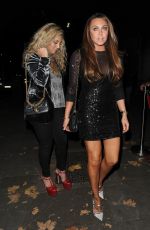 MICHELLE HEATON Arrives at Phil Turner’s 50th Birthday Party in London 11/14/2018