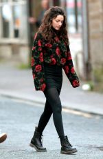 MICHELLE KEEGAN on the Set of Brassic in Lancashire 11/26/2018