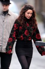 MICHELLE KEEGAN on the Set of Brassic in Lancashire 11/26/2018
