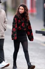 MICHELLE KEEGAN on the Set of Brassic in Lancashire 11/26/2018