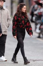 MICHELLE KEEGAN on the Set of Brassic in Lancashire 11/26/2018