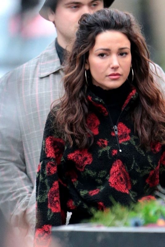 MICHELLE KEEGAN on the Set of Brassic in Lancashire 11/26/2018