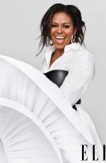 MICHELLE OBAMA in Elle Magazine, December 2018