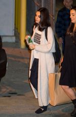 MILA KUNIS Arrives at Jimmy Kimmel Live in Los Angeles 11/19/2018
