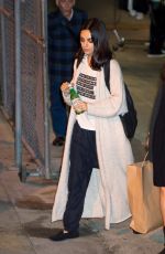 MILA KUNIS Arrives at Jimmy Kimmel Live in Los Angeles 11/19/2018