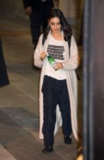MILA KUNIS Arrives at Jimmy Kimmel Live in Los Angeles 11/19/2018