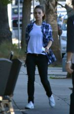 MILA KUNIS at Sweet Butter in Sherman Oaks 11/27/2018