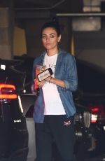 MILA KUNIS Out and About in Studio City 11/02/2018