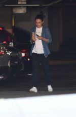 MILA KUNIS Out and About in Studio City 11/02/2018