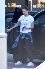 MILA KUNIS Out and About in Studio City 11/02/2018