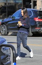 MILA KUNIS Out for Coffe in Studio City 11/27/2018