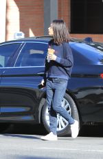 MILA KUNIS Out for Coffe in Studio City 11/27/2018