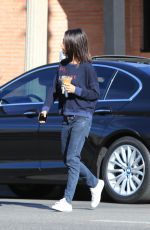 MILA KUNIS Out for Coffe in Studio City 11/27/2018