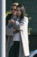 MILA KUNIS Out for Lunch in Los Angeles 11/16/2018