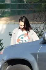 MILA KUNIS Out for Lunch in Los Angeles 11/16/2018