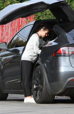 MILA KUNIS Out in Los Angeles 11/01/2018