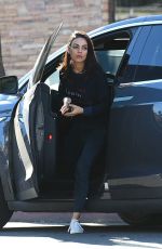 MILA KUNIS Out in Los Angeles 11/15/2018