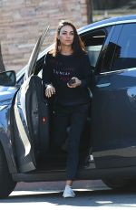 MILA KUNIS Out in Los Angeles 11/15/2018