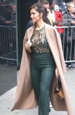 MINKA KELLY at Good Morning America in New York 11/01/2018