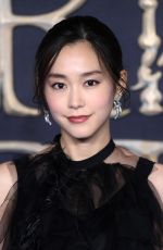 MIREI KIRITANI at Fantastic Beasts: The Crimes of Grindelwald Premiere in London 11/13/2018