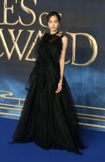 MIREI KIRITANI at Fantastic Beasts: The Crimes of Grindelwald Premiere in London 11/13/2018