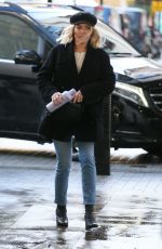 MOLLIE KING Leave BBC Studios in London 11/12/2018