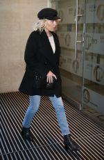 MOLLIE KING Leave BBC Studios in London 11/12/2018