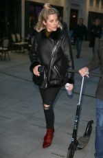 MOLLIE KING Leaves BBC Radio in London 11/02/2018