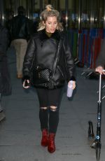 MOLLIE KING Leaves BBC Radio in London 11/02/2018