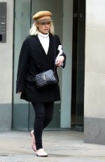 MOLLIE KING Out and About in London 11/23/2018