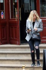 MOLLIE KING Out and About in Paris 11/08/2018