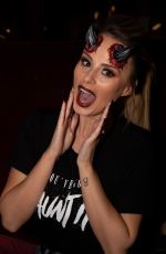 MOLLIE WINNARD and RHIAN SUGDEN at Mirror Halloween Ball in Manchester 10/31/2018