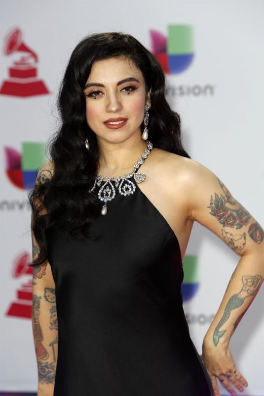 MON LAFERTE at 2018 Latin Grammy Awards in Las Vegas 11/15/2018