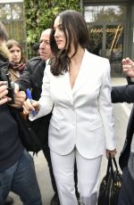 MONICA BELLUCCI Arrives Vivement Dimanche Show in Paris 10/31/2018