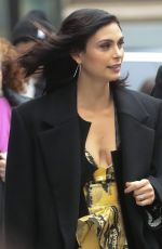 MORENA BACCARIN Arrives at AOL Build in New York 11/20/2018