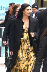 MORENA BACCARIN Arrives at AOL Build in New York 11/20/2018