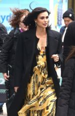 MORENA BACCARIN Arrives at AOL Build in New York 11/20/2018