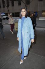 MORENA BACCARIN Arrives at NBC Studio in New York 11/26/2018